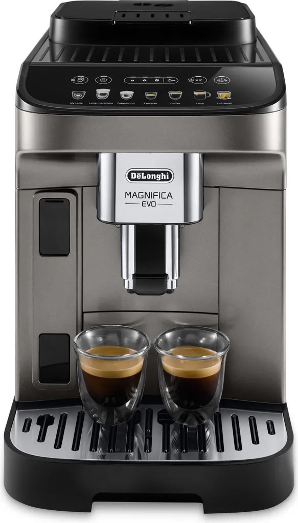 DeLonghi ECAM 290.81.TB - Magnifica Evo Milk - Kaffee-Vollautomat - titanium schwarz